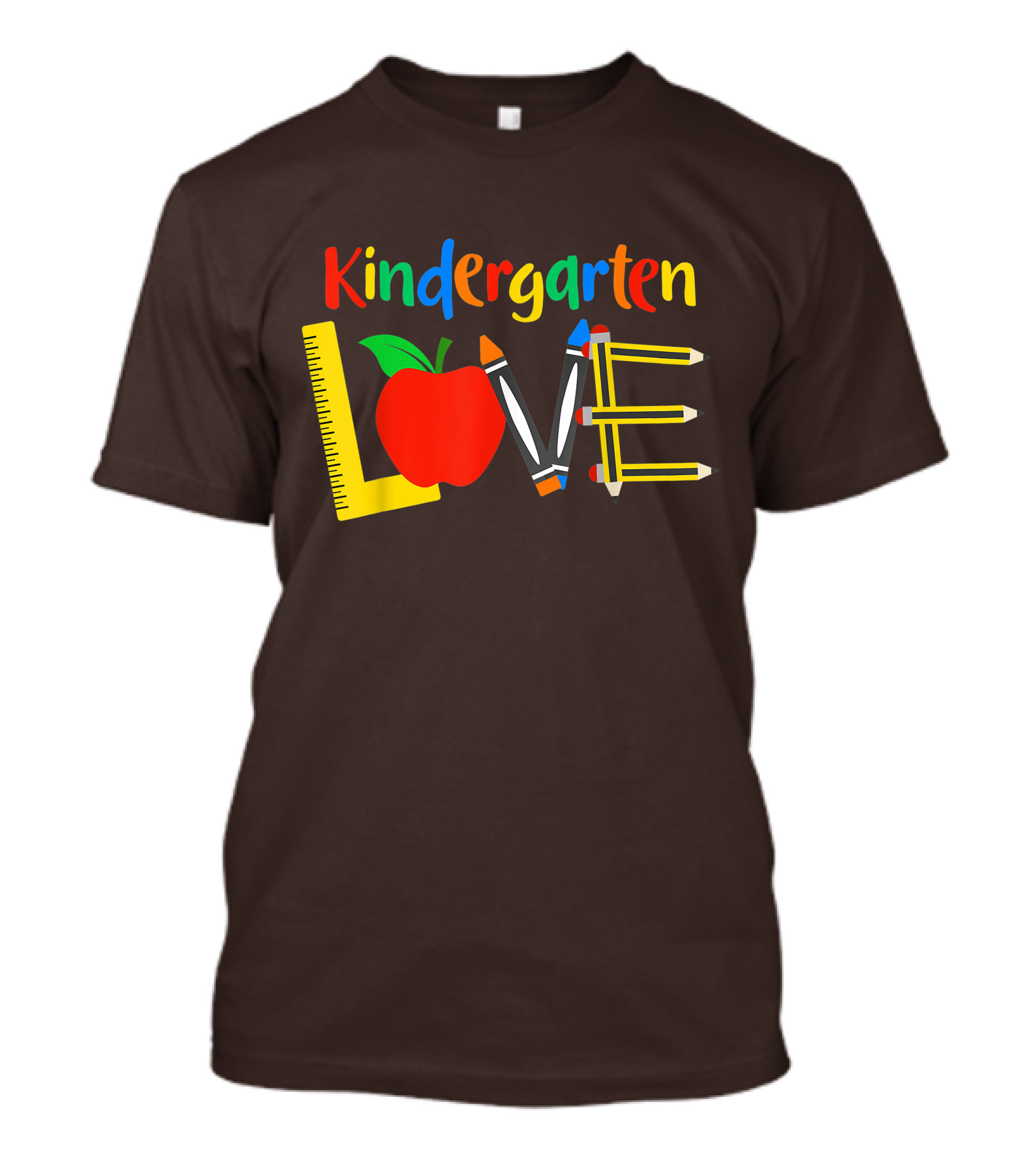 Kindergarten Love Teacher Student Classroom Tools T-Shirt