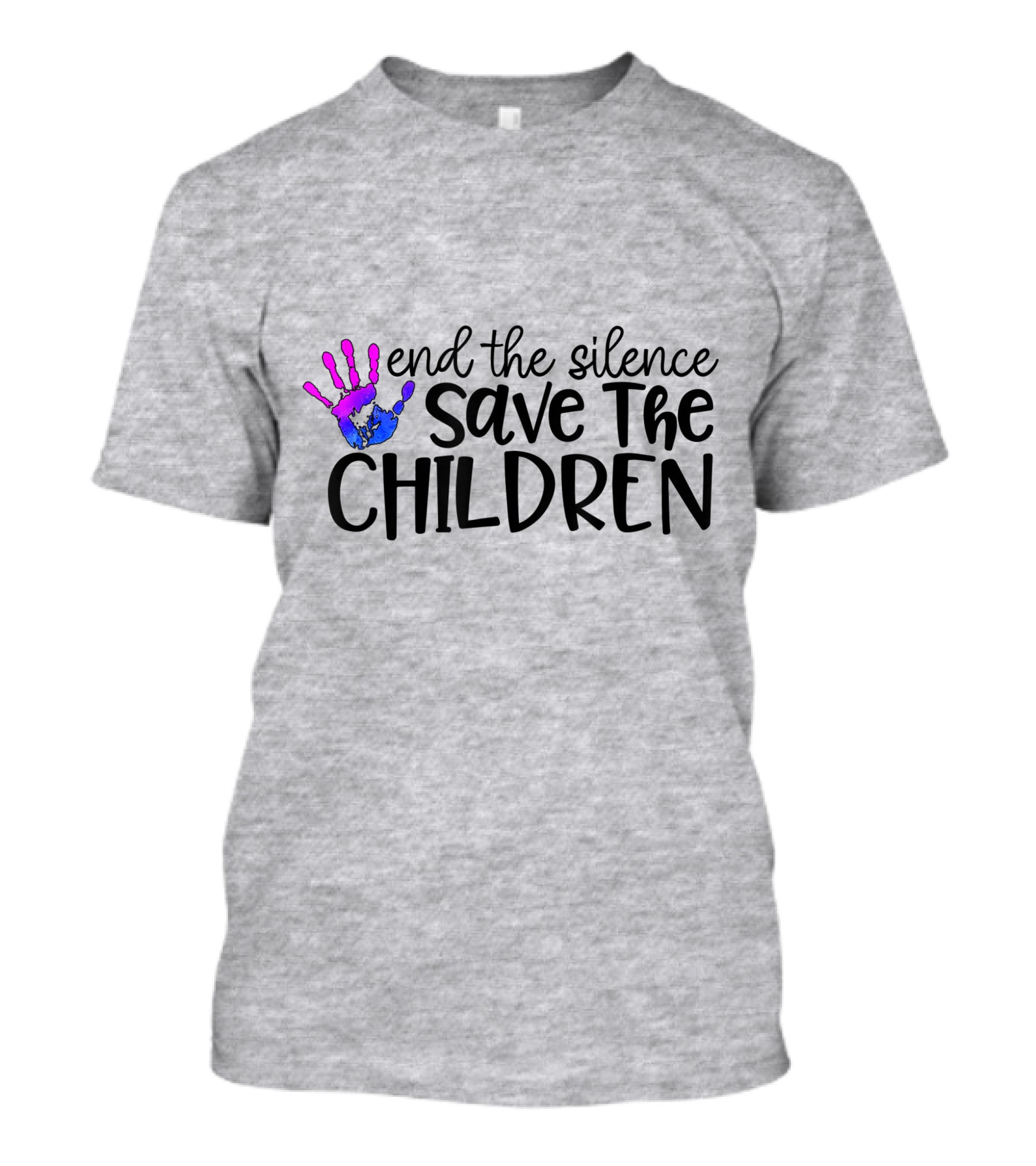 End The Silence Save The Children T-Shirt