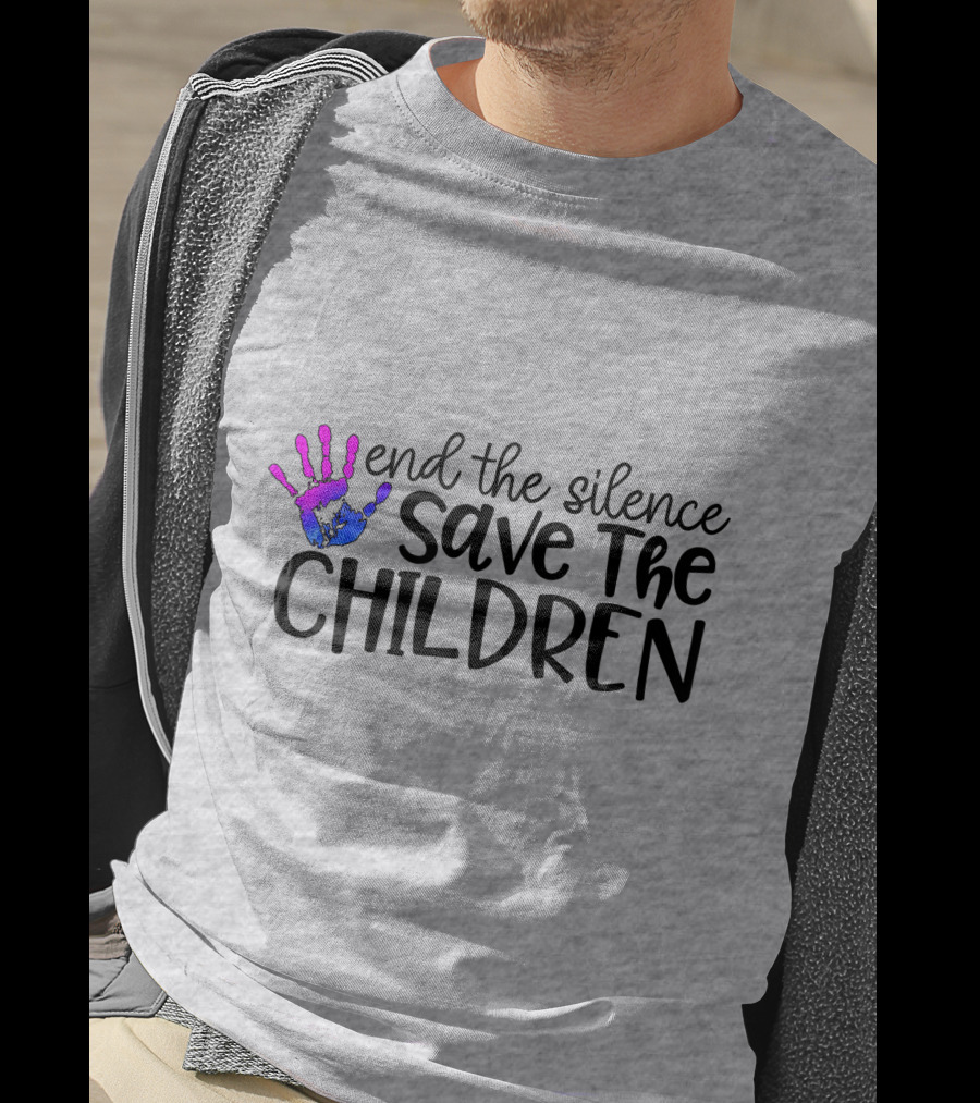 End The Silence Save The Children T-Shirt