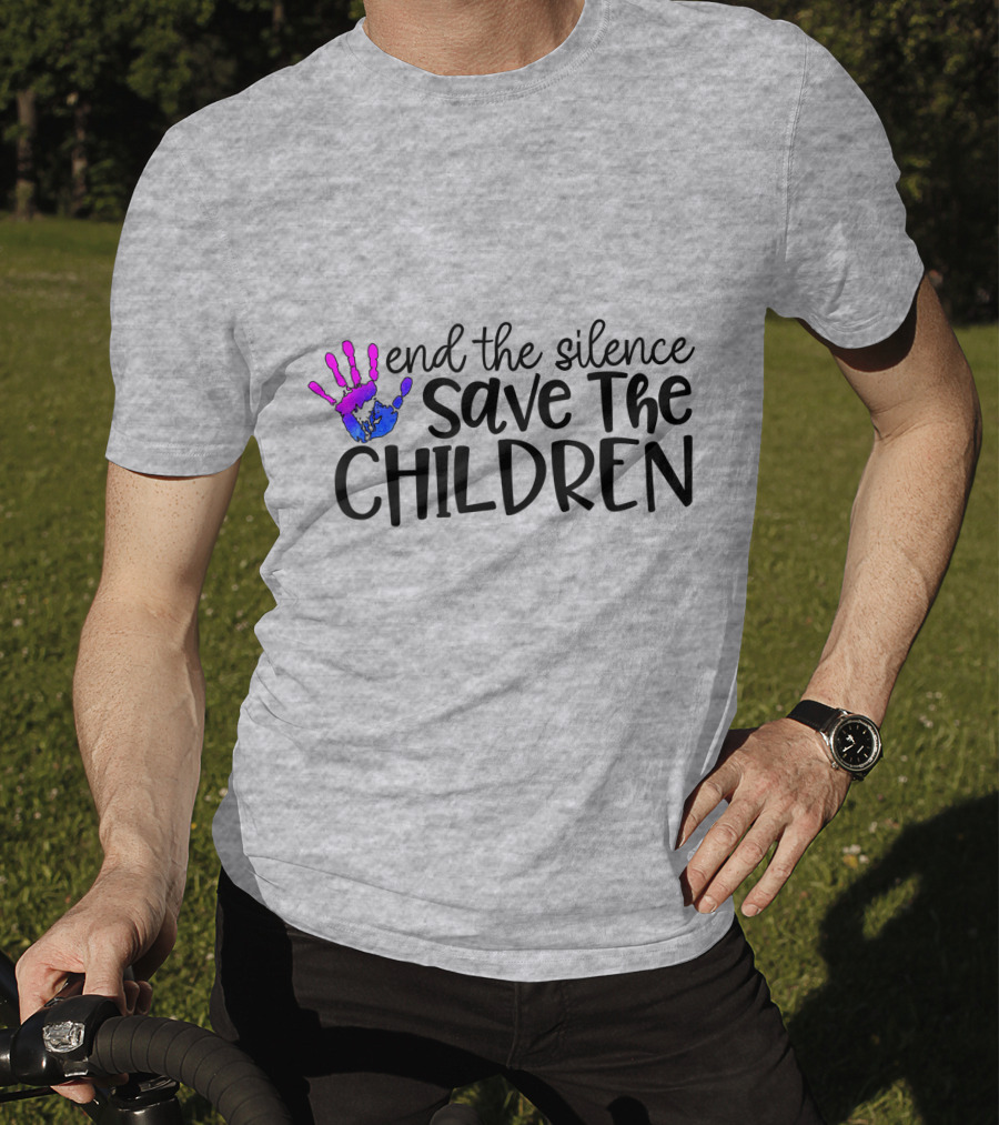 End The Silence Save The Children T-Shirt