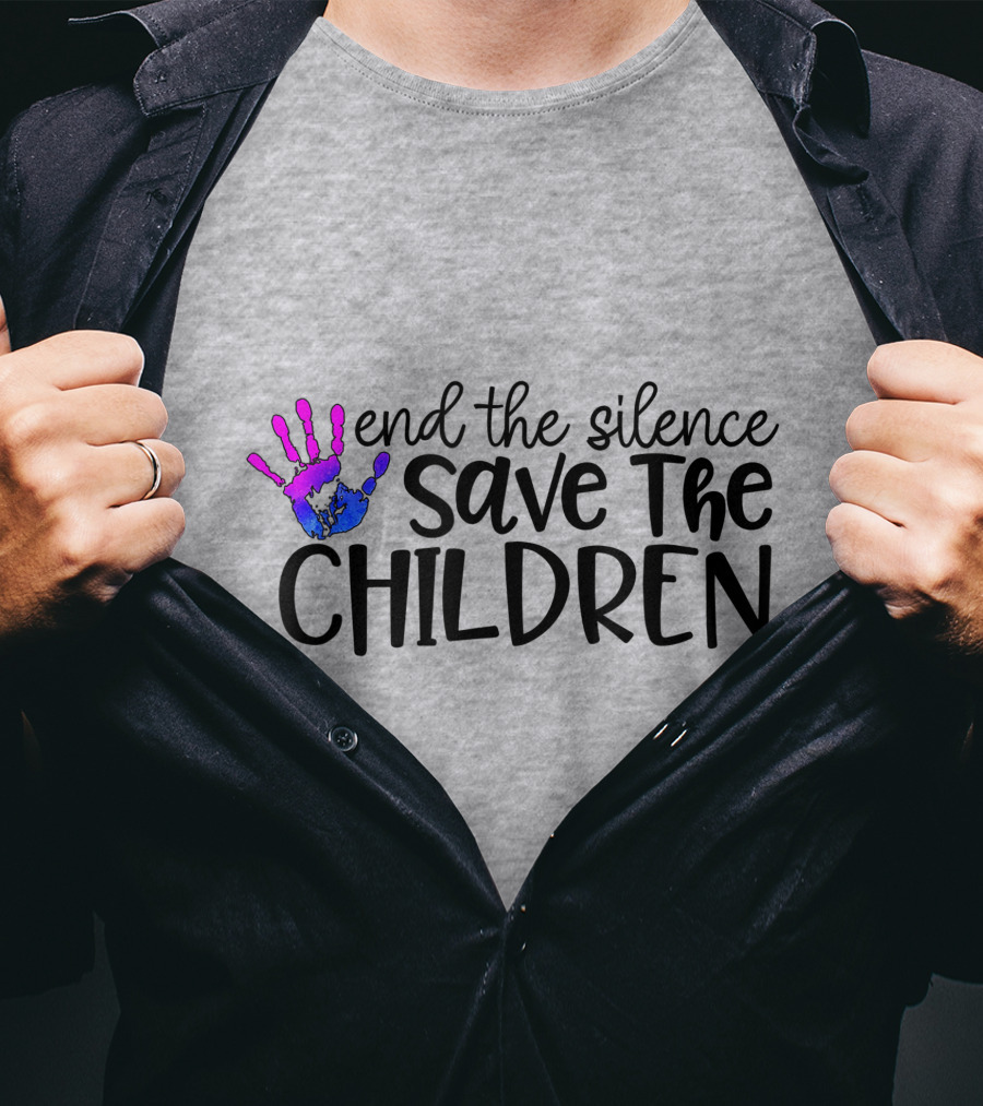 End The Silence Save The Children T-Shirt