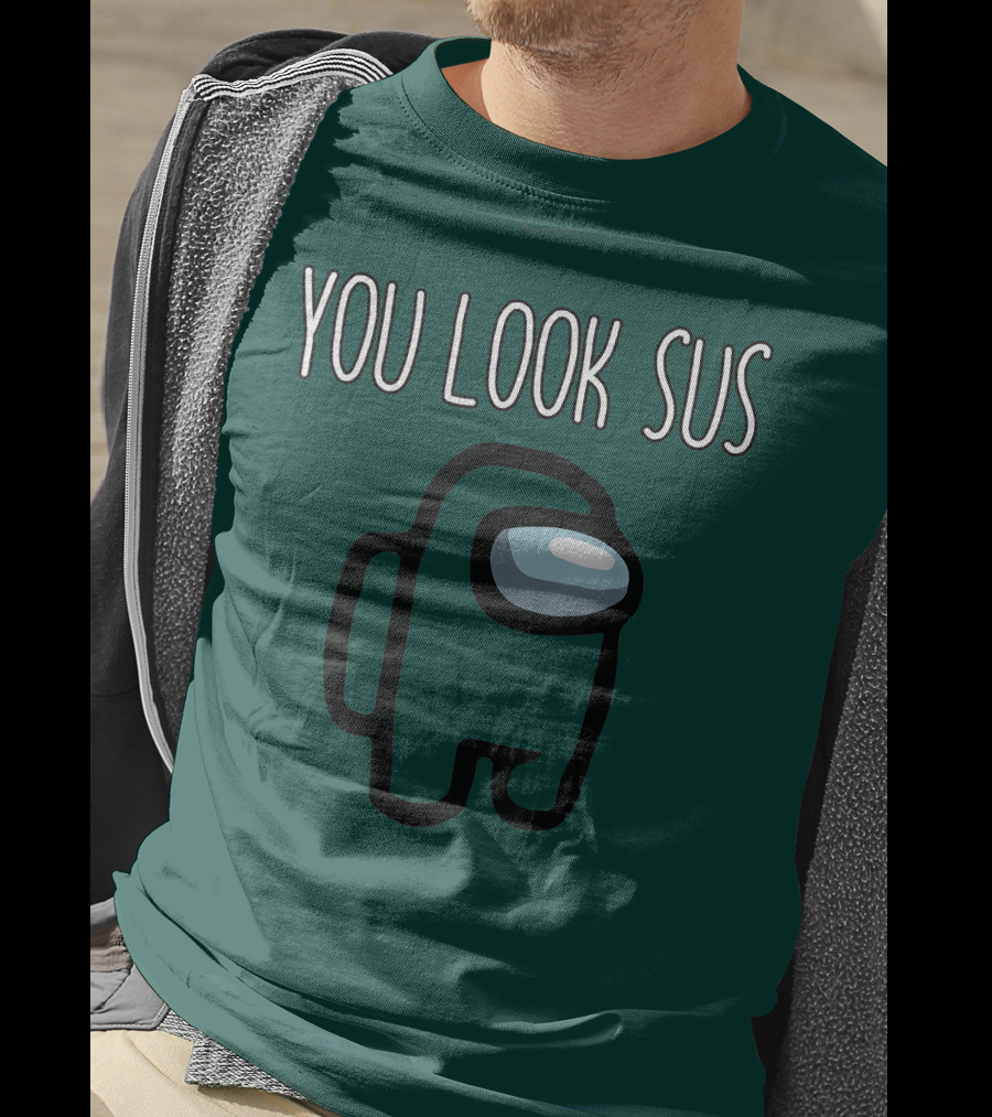 You Look Sus Among Game Us Gamer T-Shirt