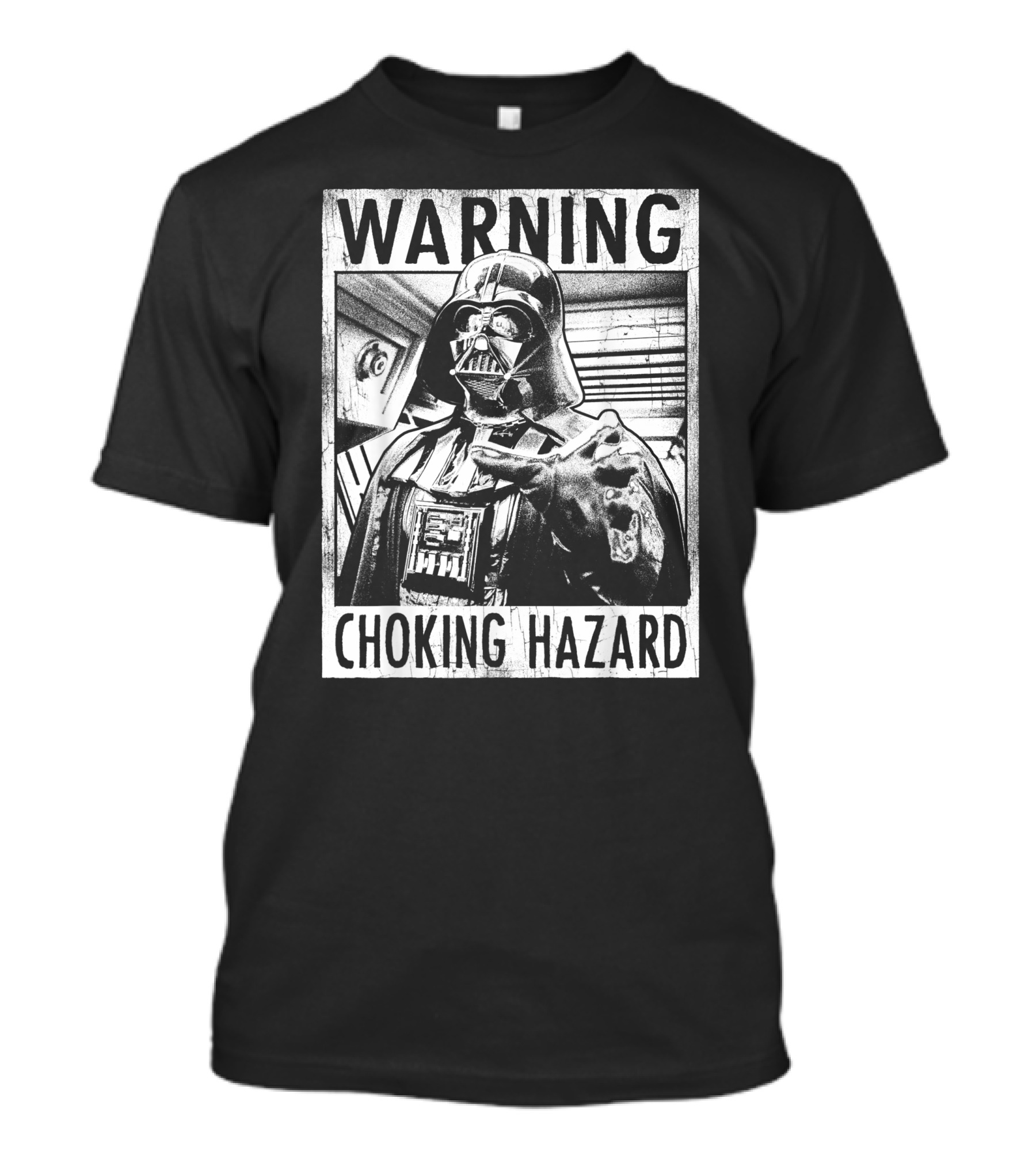Star Wars Warning Darth Vader Choking Hazard T-Shirt