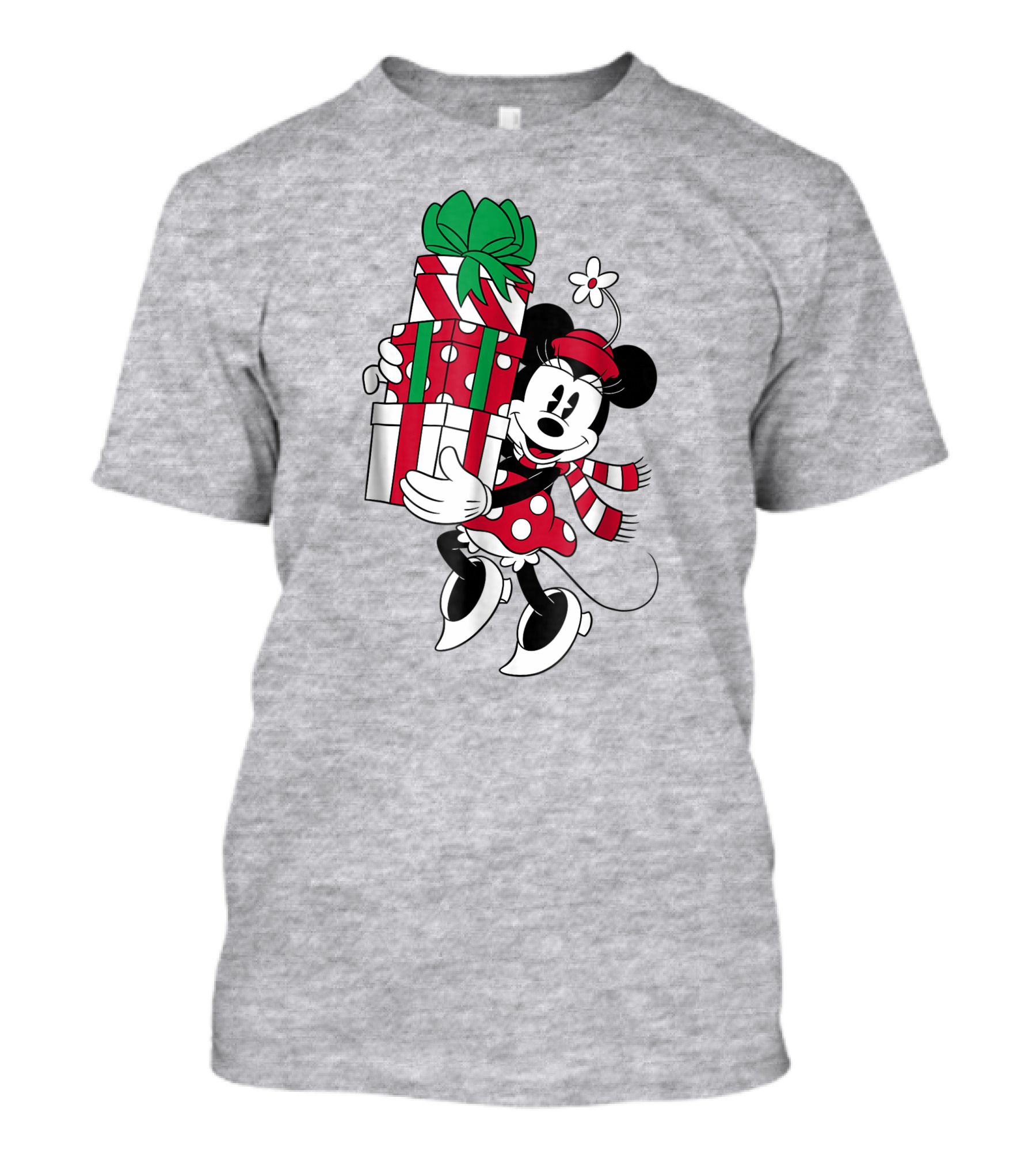 Disney Minnie Mouse Christmas Presents T-Shirt