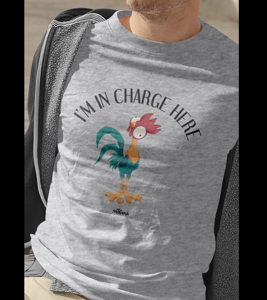 Disney Moana HeiHei I'm In Charge Here T-Shirt