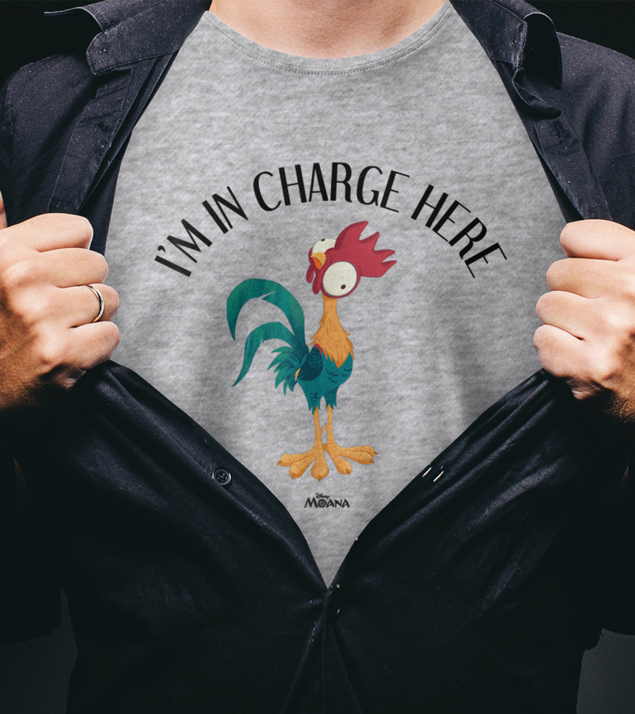 Disney Moana HeiHei I'm In Charge Here T-Shirt