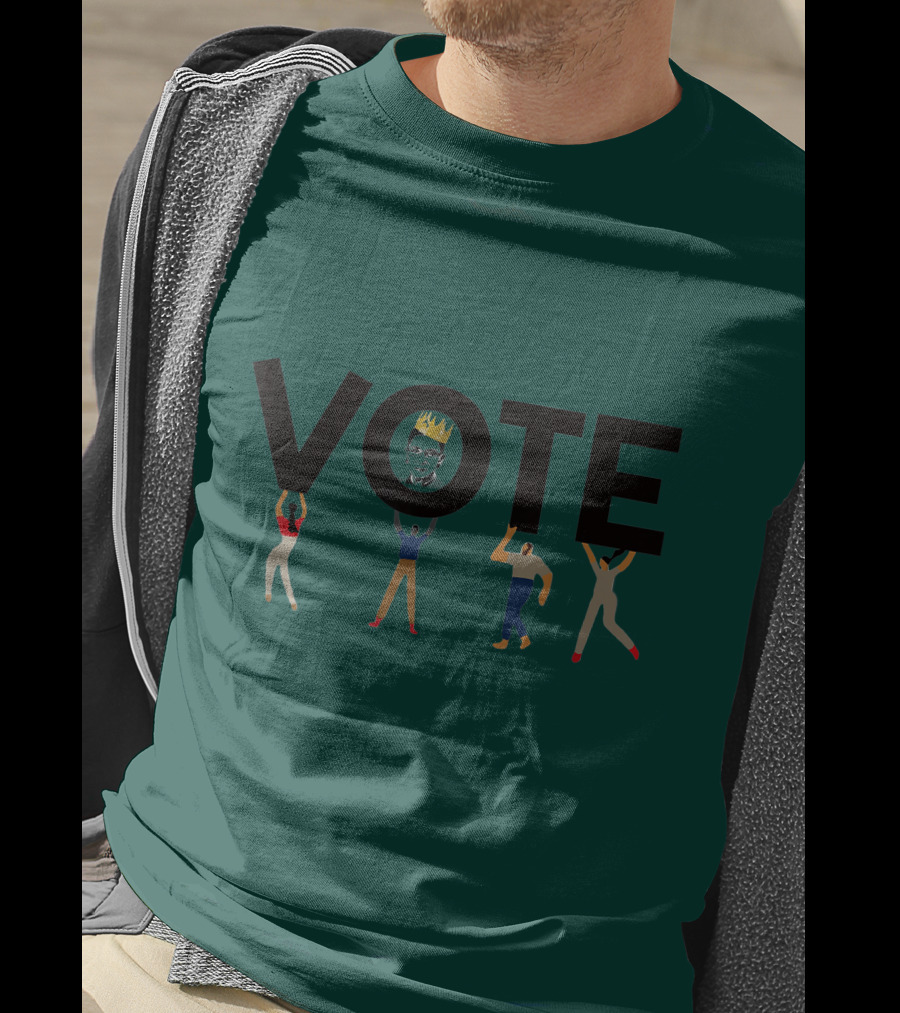 Vote Crown Carry Kings Pop T-Shirt