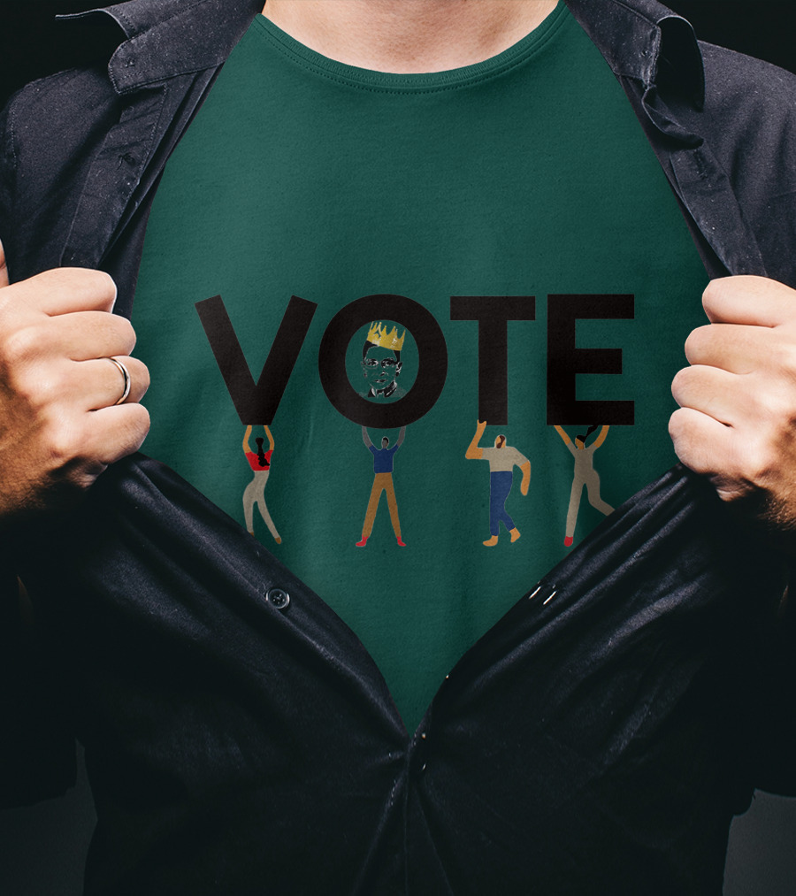 Vote Crown Carry Kings Pop T-Shirt