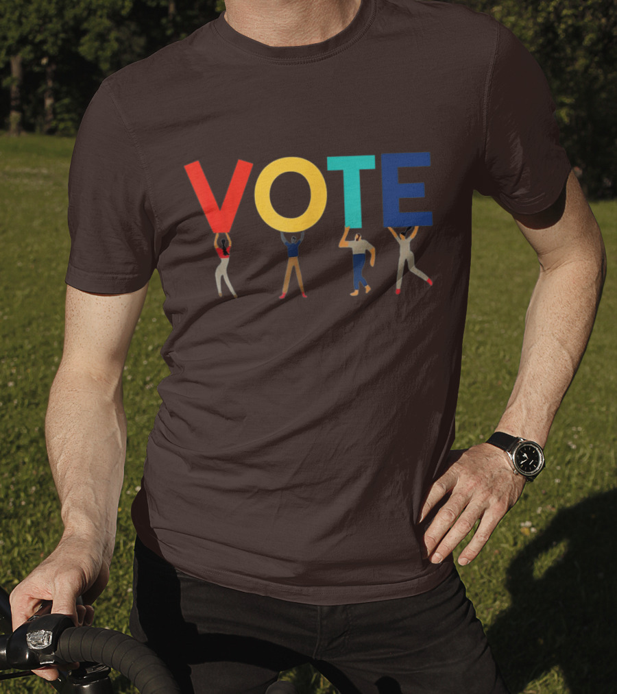 VOTE Patriotic United Colors Representation T-Shirt