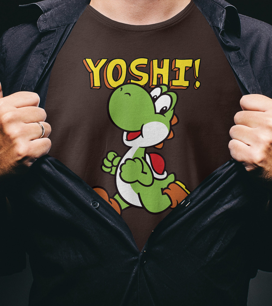 Yoshi Super Mario Jump Intro T-Shirt