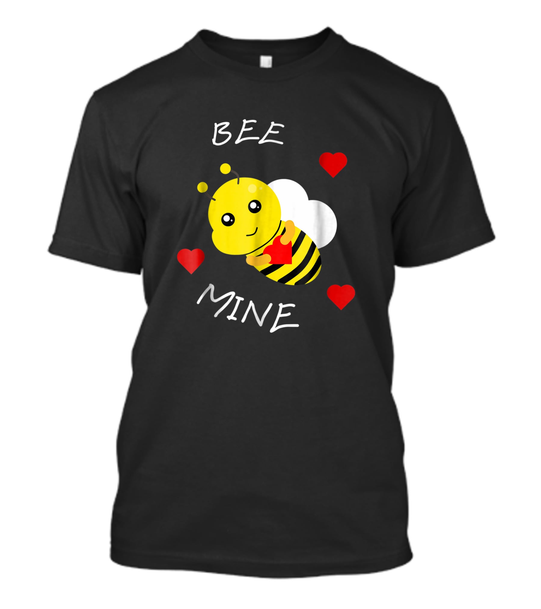 BEE MINE Valentine's Day Love Hearts Bee T-Shirt