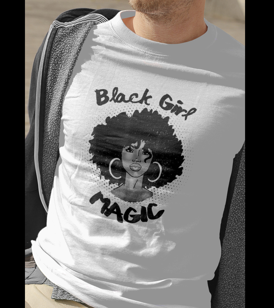 Black Girl Magic Melanin Americans Black Power Pride T-Shirt