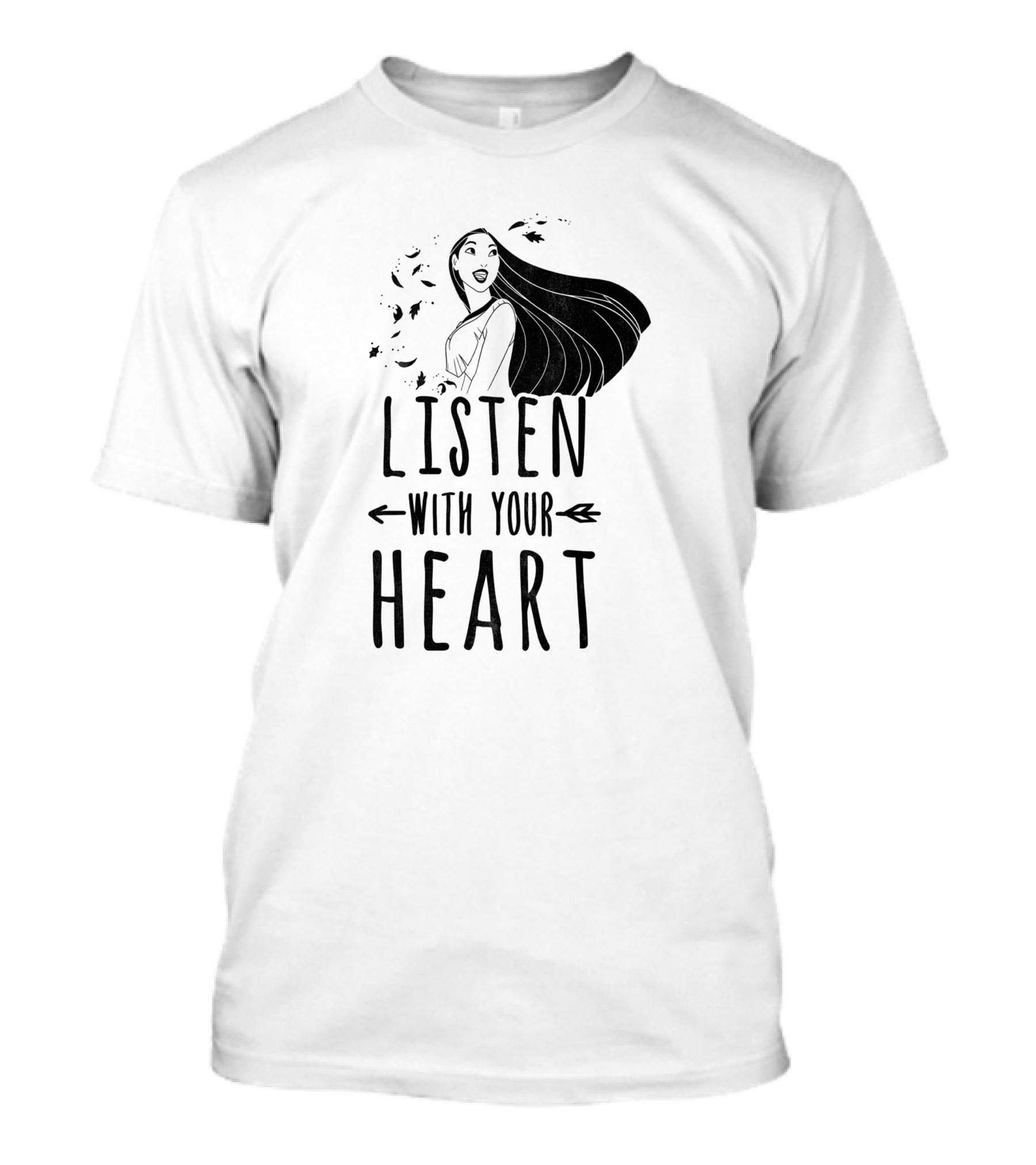 Listen With Your Heart Pocahontas T-Shirt