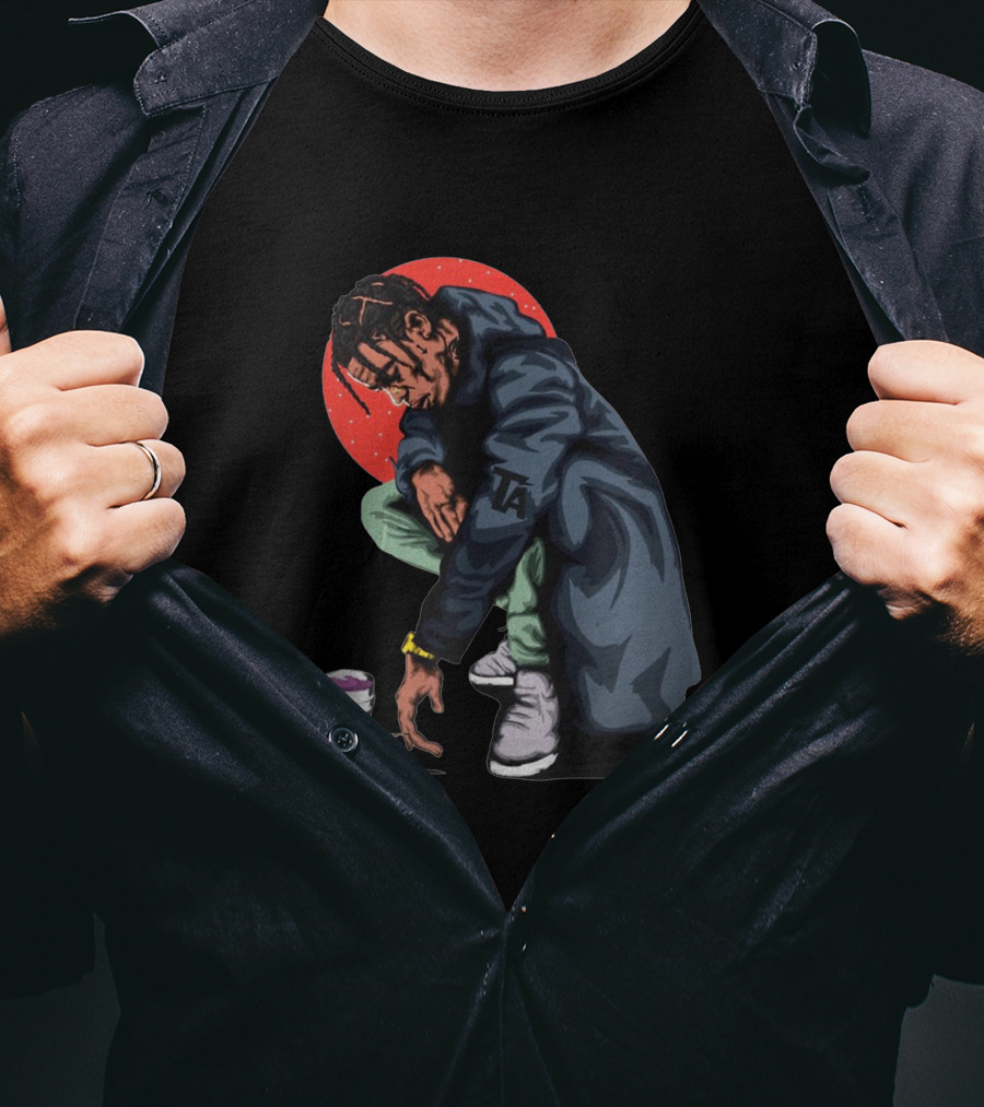 Fans Astroworld Travis Cup Iconic Style Scene T-Shirt