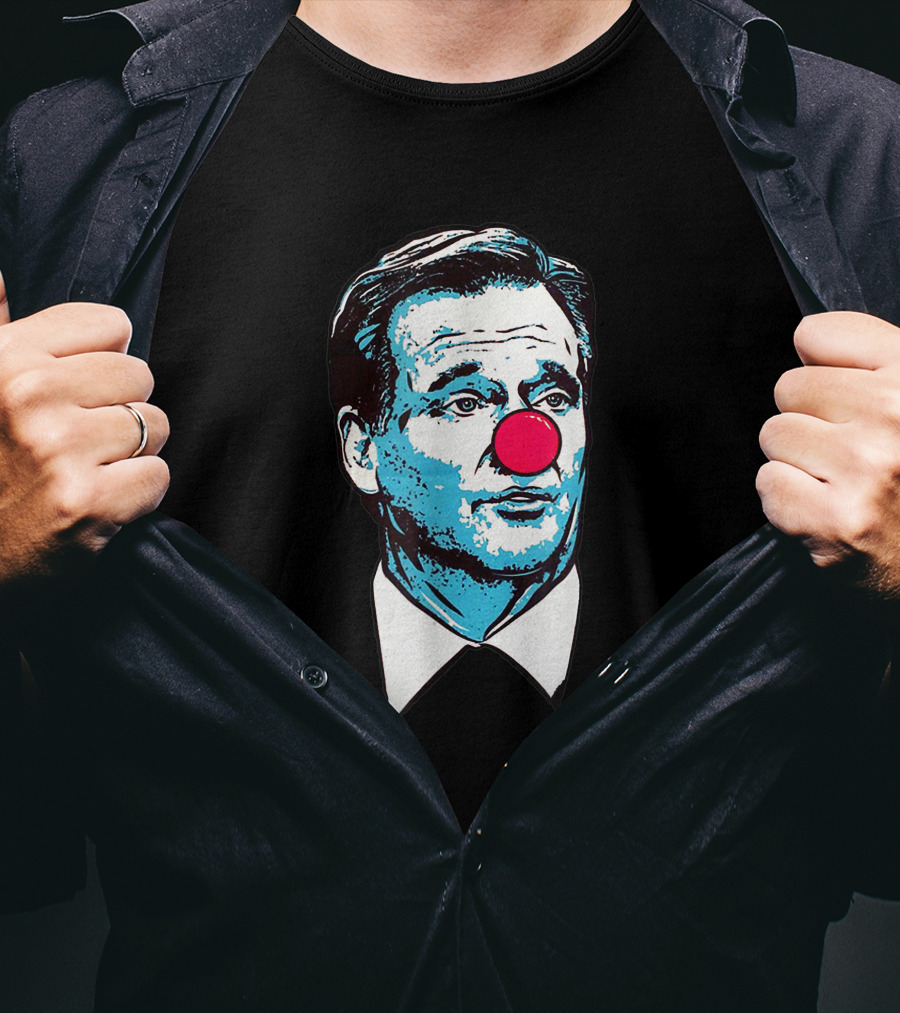 Roger Goodell Clown Face Parody Iconic T-Shirt