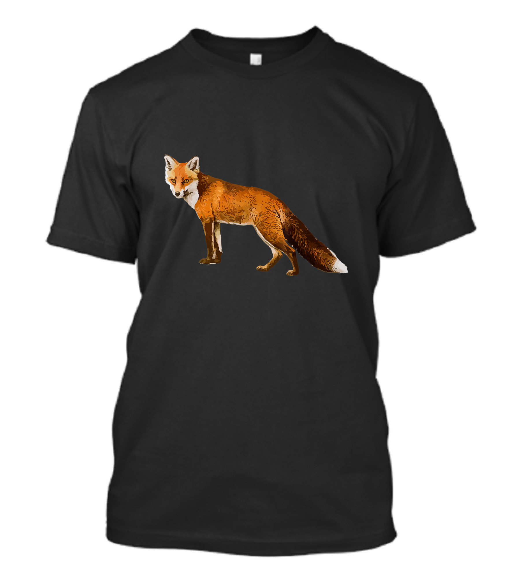 Wild Fantastic Fox Realistic Wildlife Forest Creature T-Shirt