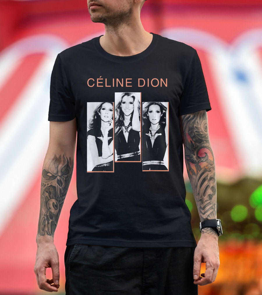 Céline Dion My Heart Sans Attendre Go On T-Shirt