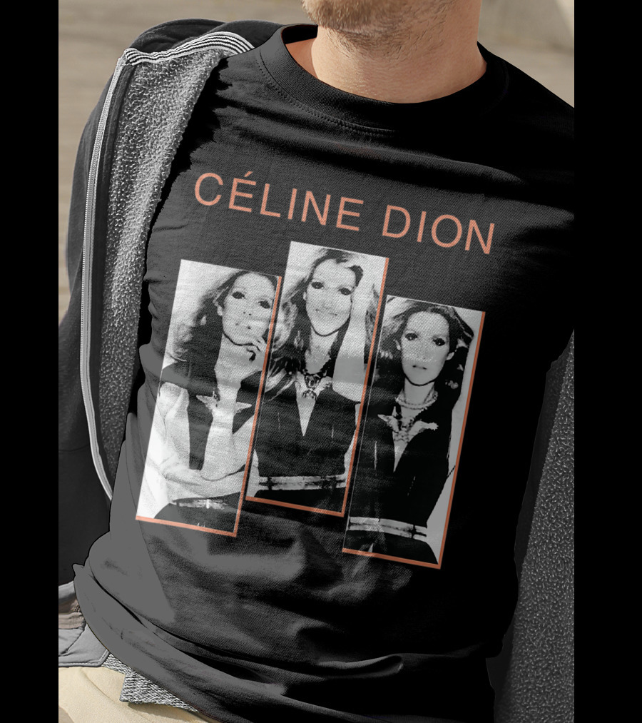 Céline Dion My Heart Sans Attendre Go On T-Shirt