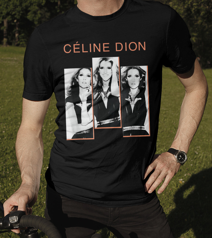 Céline Dion My Heart Sans Attendre Go On T-Shirt