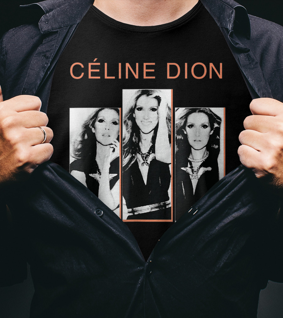 Céline Dion My Heart Sans Attendre Go On T-Shirt