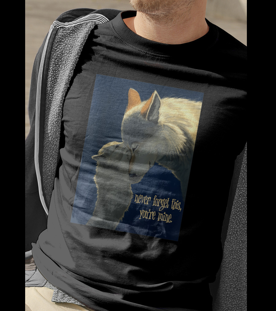 Never Forget This You're Mine Mother Wolf And Cub T-Shirt