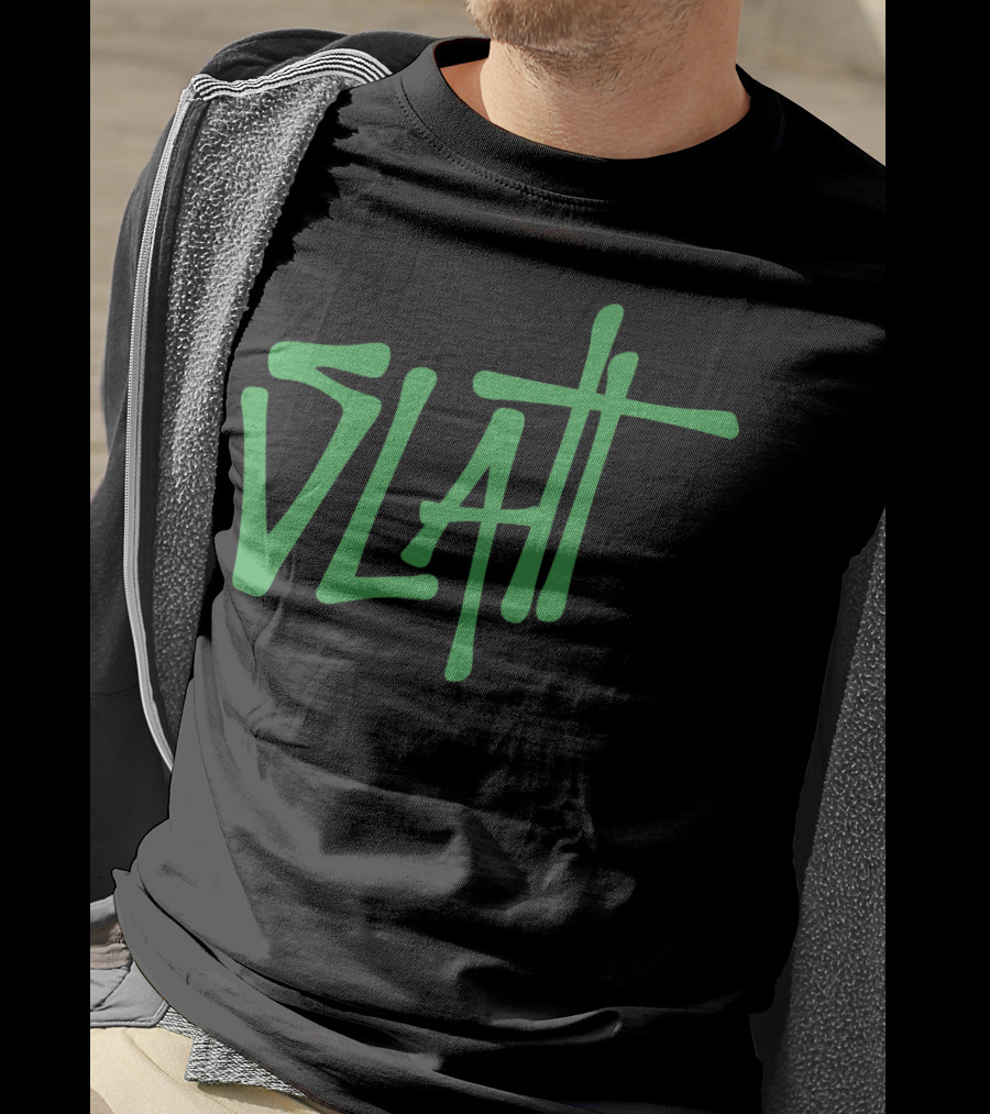 Slatt Young Thug Green Text T-Shirt