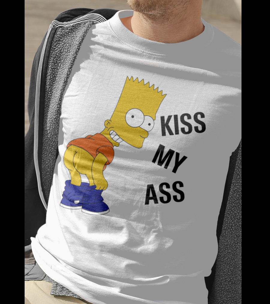 Bart Simpson Kiss My Ass T-Shirt