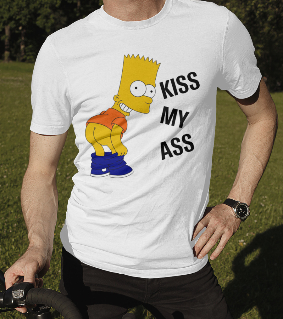 Bart Simpson Kiss My Ass T-Shirt