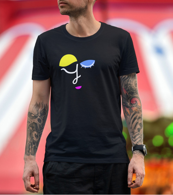 Premium T-Shirt: You Are the Best Heart Design with Colorful Face Elements and Playful Text T-Shirt You Are the Best Heart Design with Colorful Face Elements and Playful Text T-Shirt