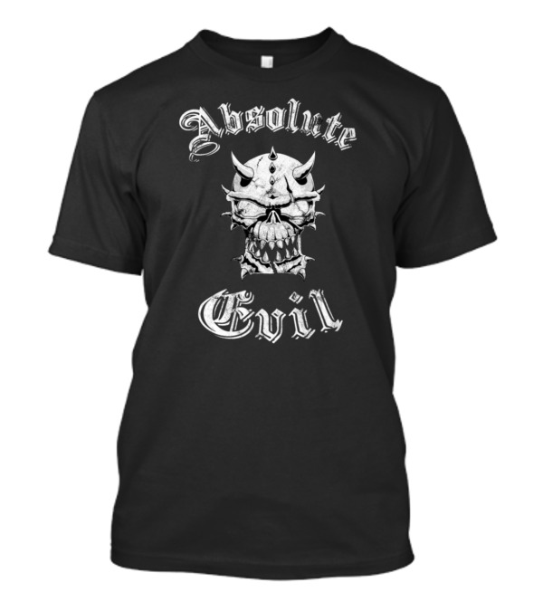 Absolute Evil Skeleton Skull T-Shirt