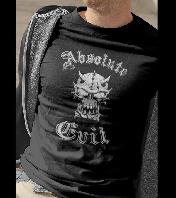 Absolute Evil Skeleton Skull T-Shirt