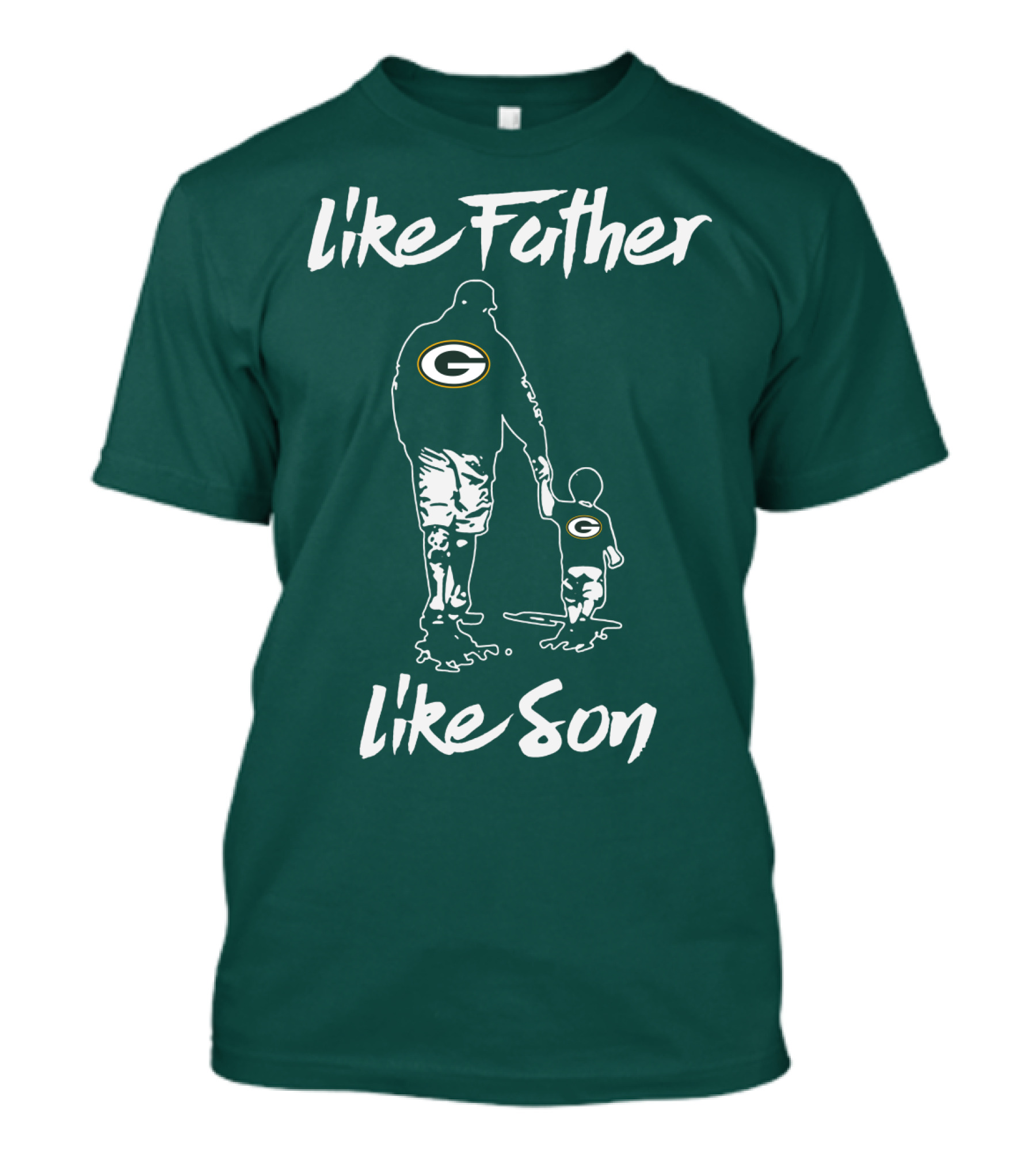 Like Father Like Son Green Bay Packers T-Shirt