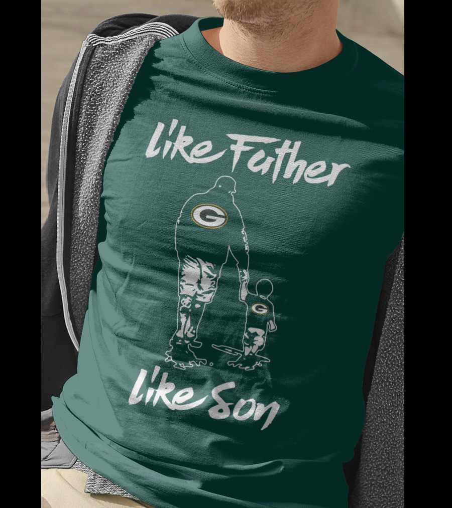 Like Father Like Son Green Bay Packers T-Shirt