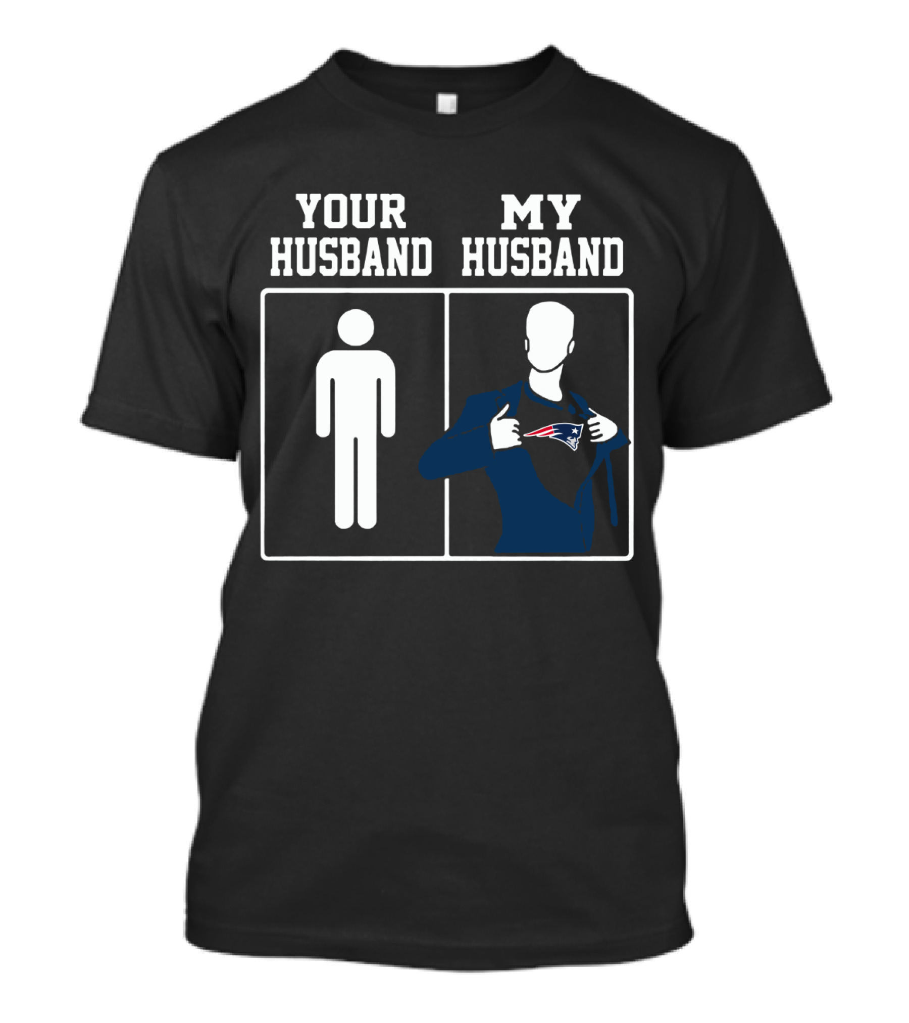 Your Husband My Husband New England Patriots T-Shirt