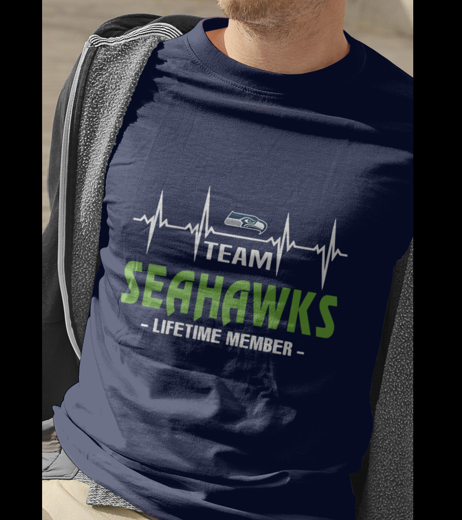 Team Seahawks Lifetime Member T-Shirt