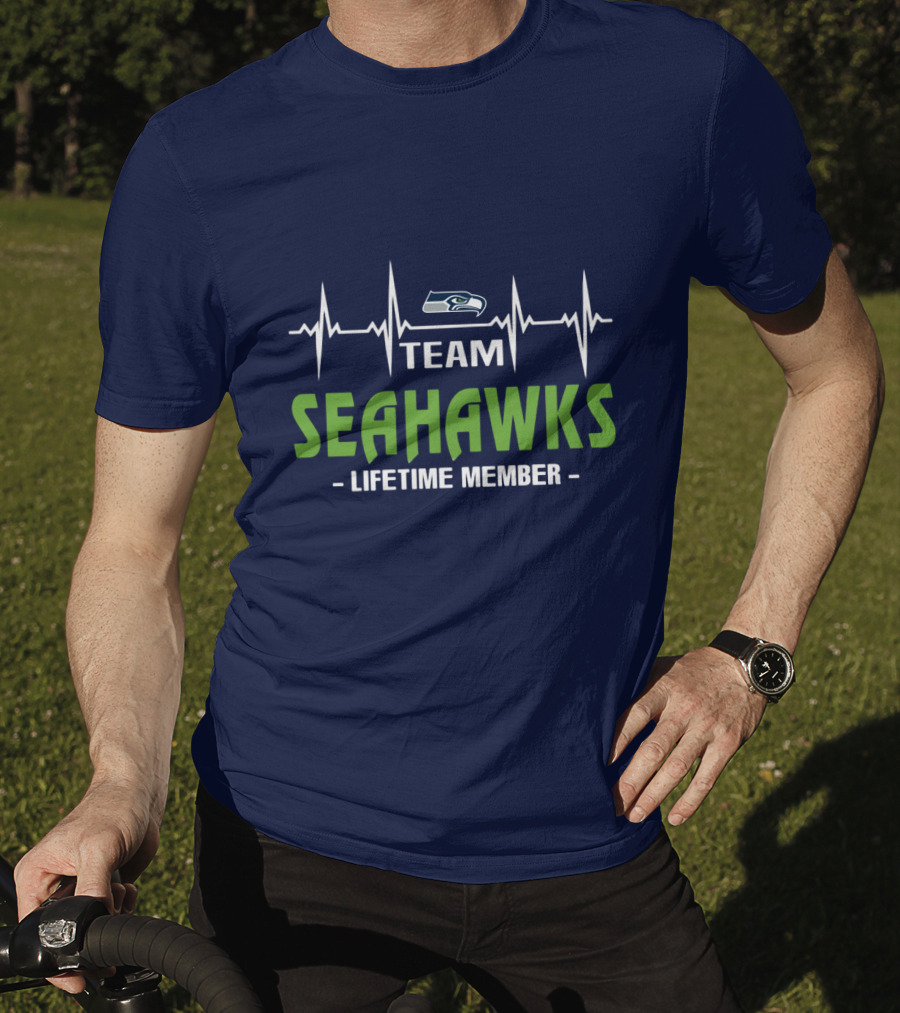 Team Seahawks Lifetime Member T-Shirt