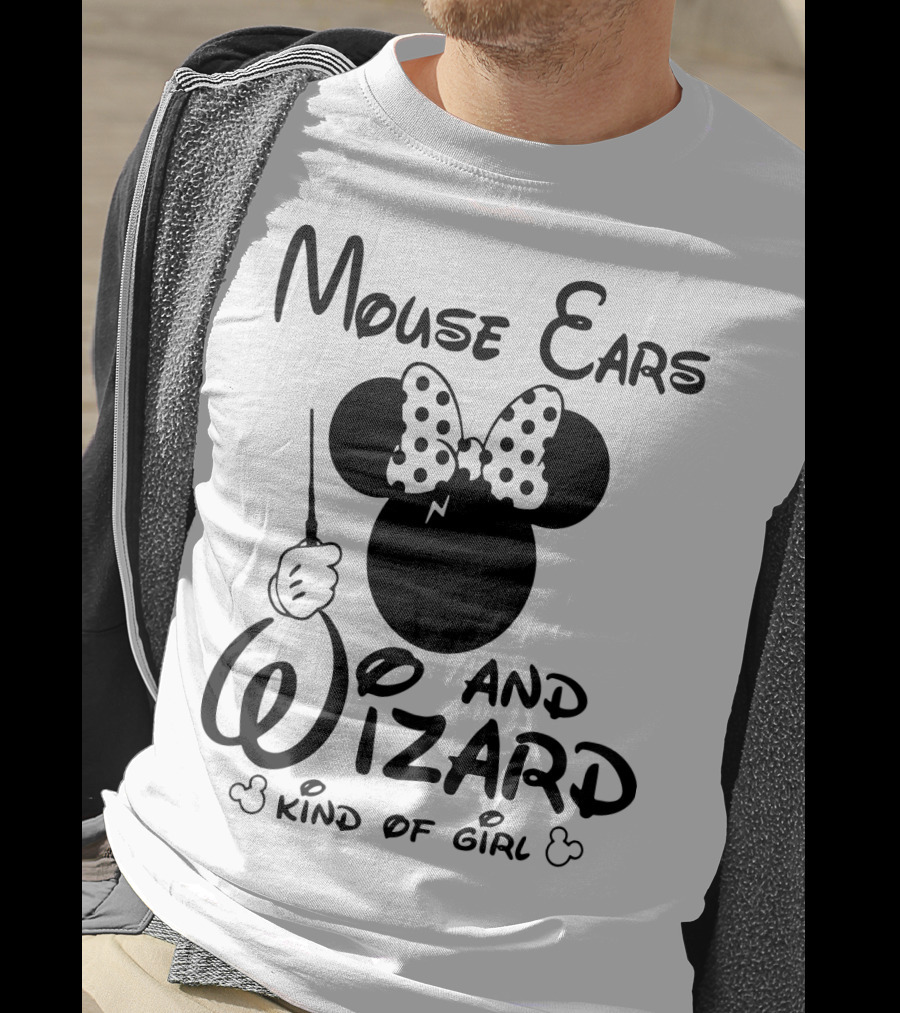 Mouse Ears And Wizard Kind Of Girl T-Shirt