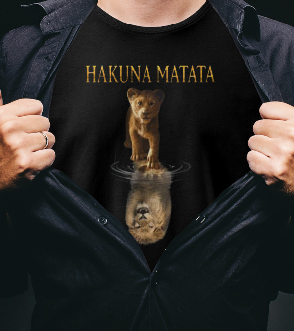 Hakuna Matata Simba Reflection The Lion King T-Shirt
