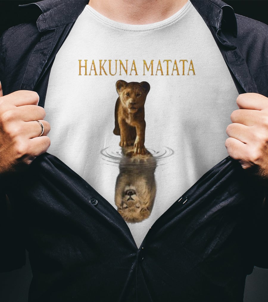 Hakuna Matata Simba Reflection The Lion King T-Shirt
