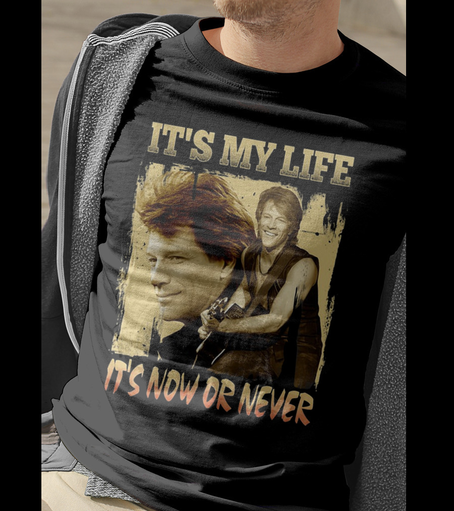 Bon Jovi It's My Life It's Now Or Never T-Shirt