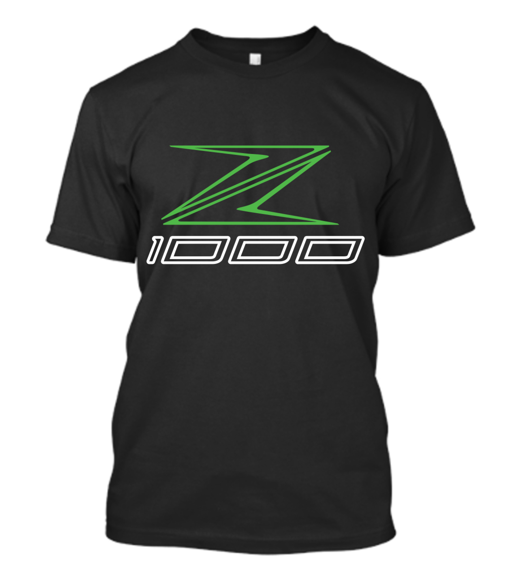 Z 1000 Kawasaki Green Stylized T-Shirt