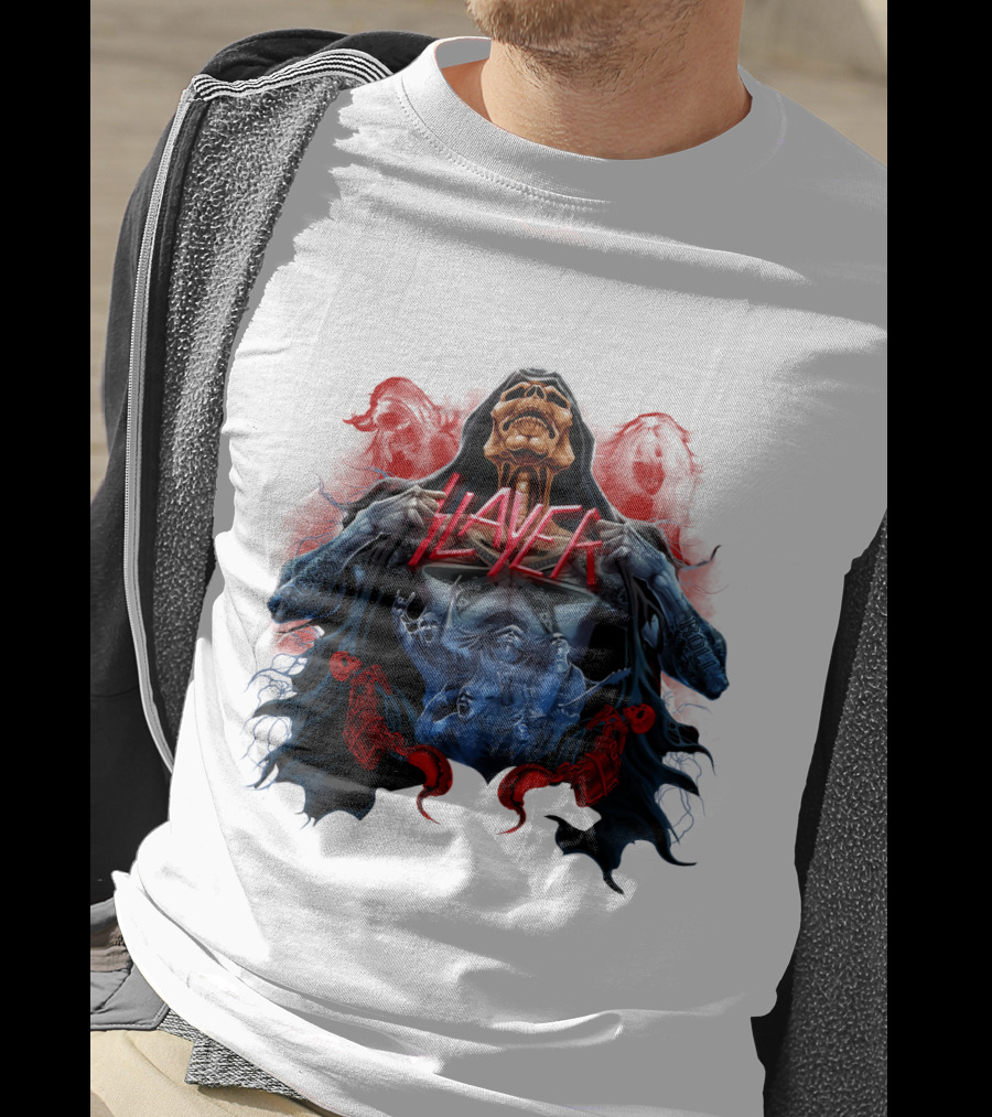 Slayer Band Grim Reaper Artwork DH 89 T-Shirt