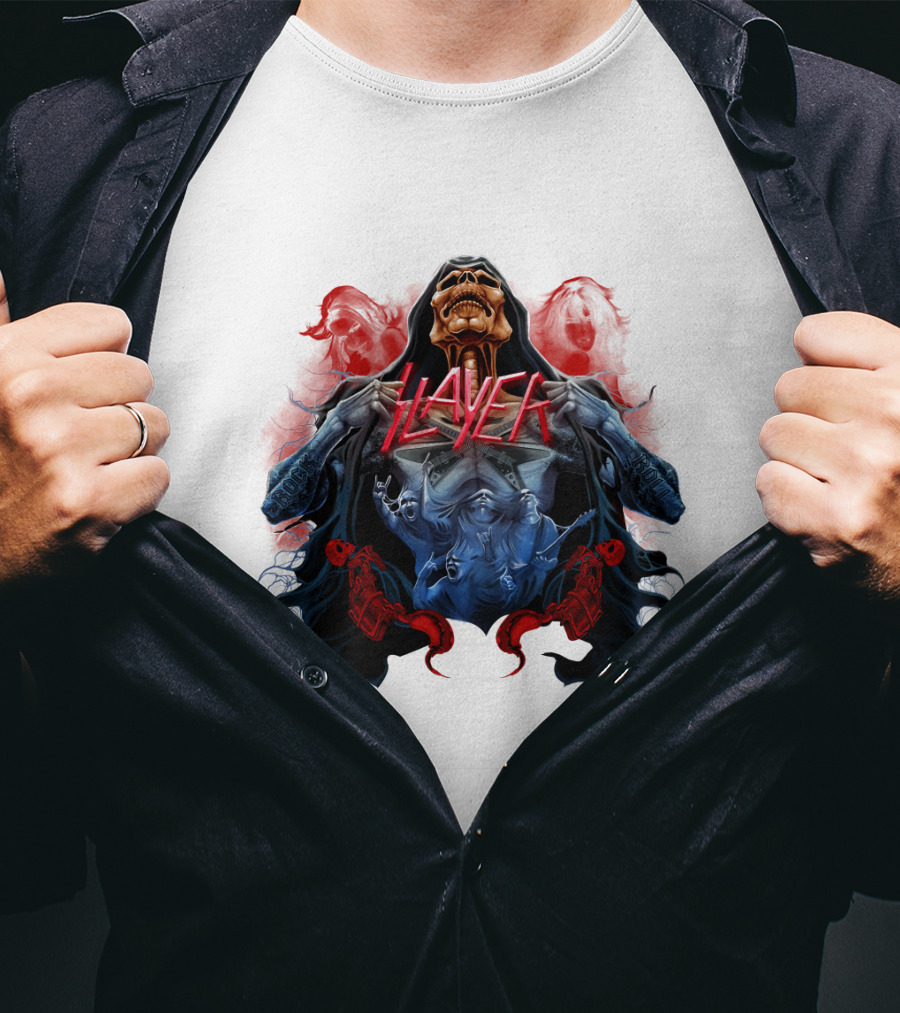 Slayer Band Grim Reaper Artwork DH 89 T-Shirt
