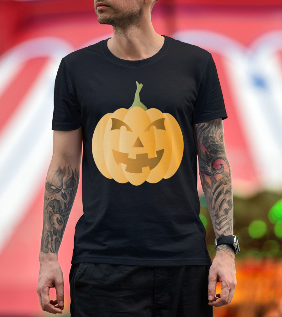 JackOLantern Pumpkin Face Halloween T-Shirt