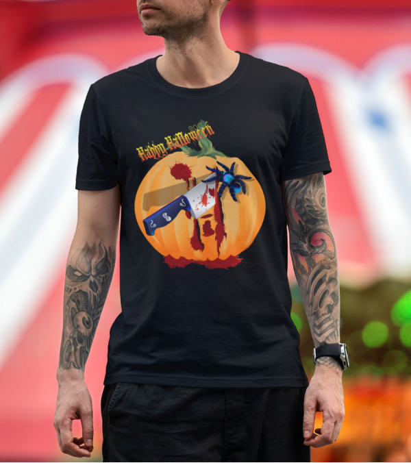 Premium T-Shirt: Killing Halloween The Bleeding Pumpkin T-Shirt Killing Halloween The Bleeding Pumpkin T-Shirt