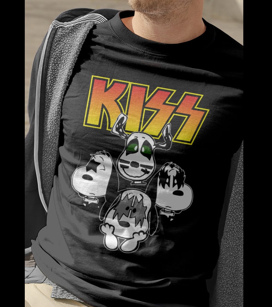 Kiss Snoopy Band T-Shirt