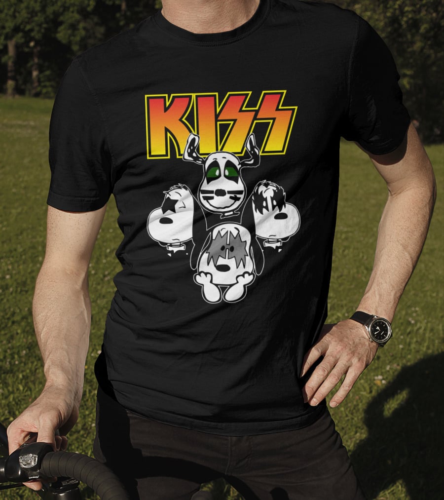 Kiss Snoopy Band T-Shirt