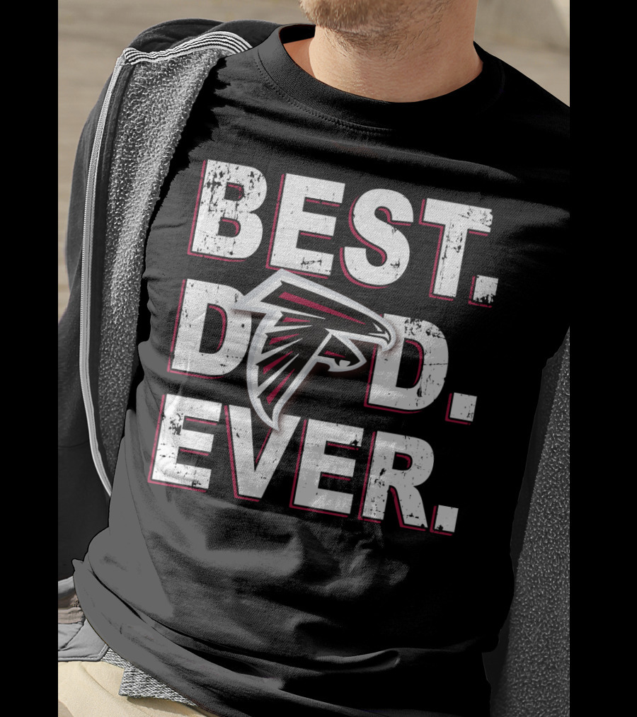 Best Dad Ever Falcons Nfl Team T-Shirt