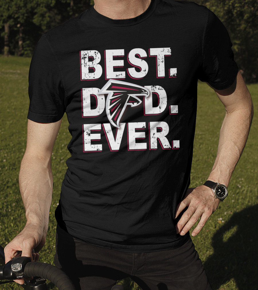 Best Dad Ever Falcons Nfl Team T-Shirt