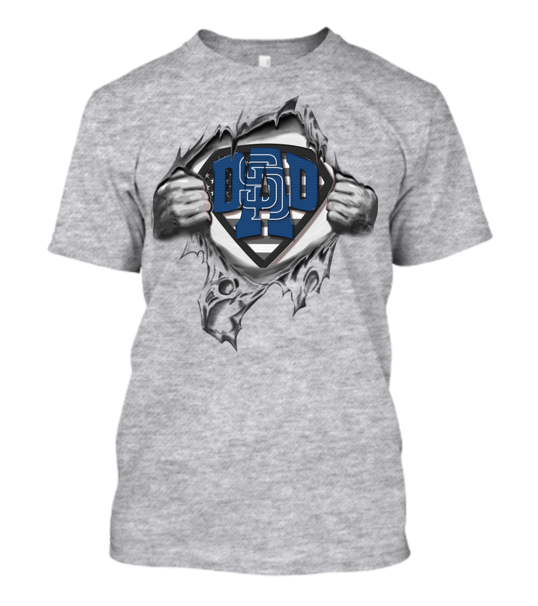 SUPERDAD D SD San Diego Padres Hero Shield T-Shirt